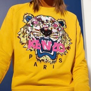 Mustard Kenzo Tiger Sweatshirt